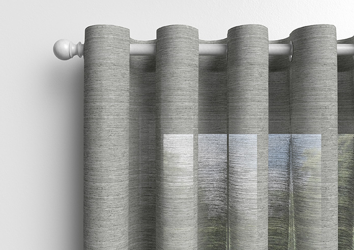 Sahara Voile, Metallic Grey - Made to Measure Curtains - Image 13